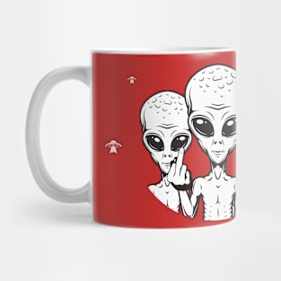 Alien We come to fuck Mug